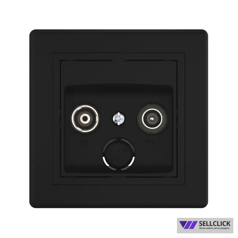 Розетка скрытой установки CADUCEUS ALING PRESTIGE антенная TV/FM, оконечная