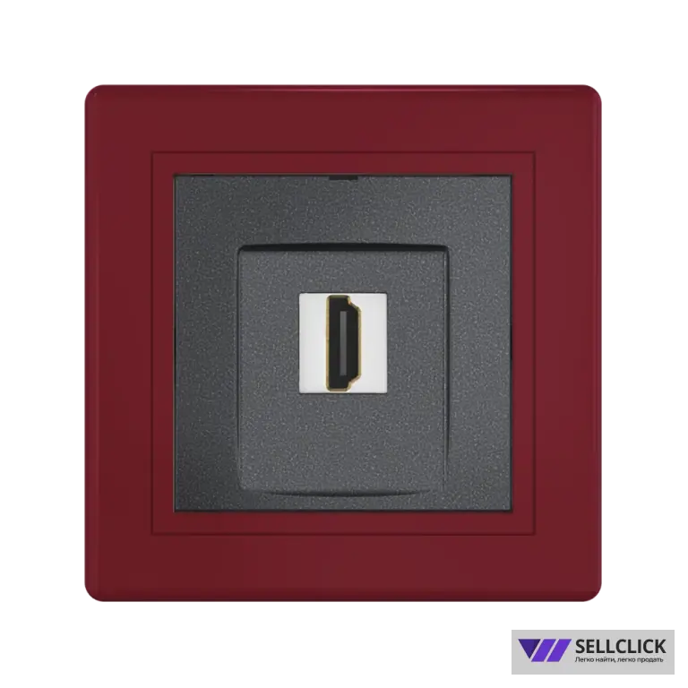 Розетка скрытой установки CADUCEUS ALING PRESTIGE с модулем Keystone HDMI тип A-A