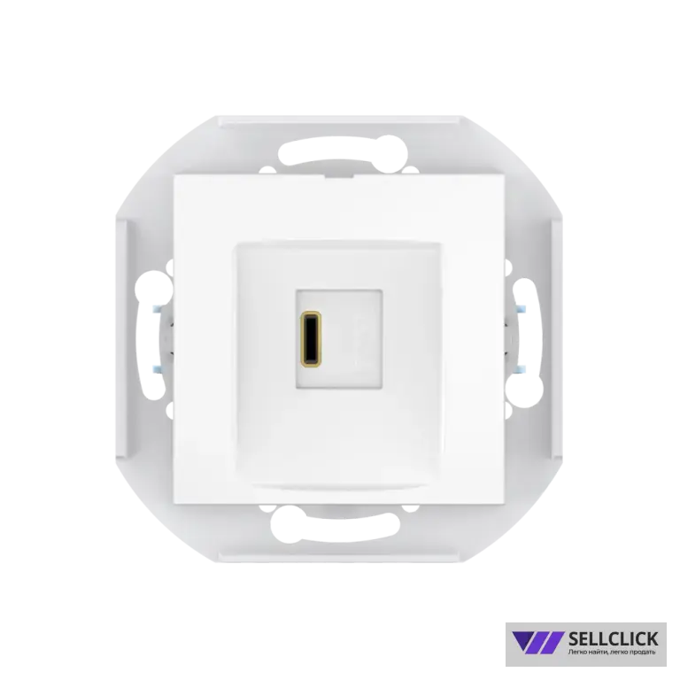 Розетка скрытой установки CADUCEUS ALING PRESTIGE USB, тип С, для зарядки, 1-го устройства, 3А, 5В=, 250В~, механизм