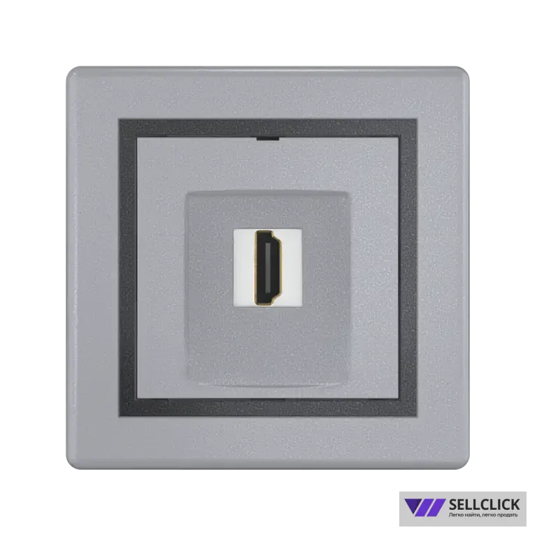 Розетка скрытой установки CADUCEUS ALING PRESTIGE с модулем Keystone HDMI тип A-A