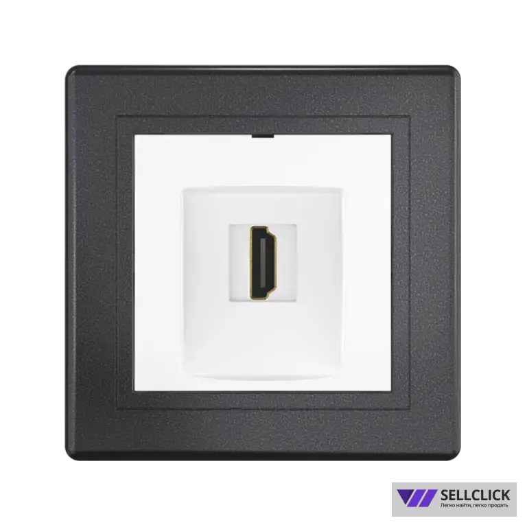 Розетка скрытой установки CADUCEUS ALING PRESTIGE с модулем Keystone HDMI тип A-A