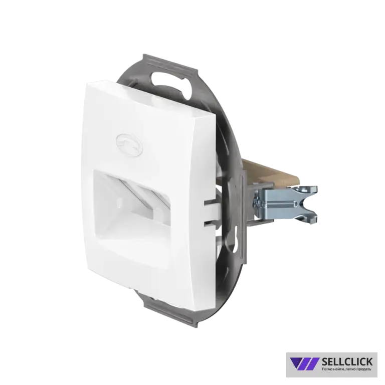 Розетка скрытой установки CADUCEUS ALING PRESTIGE 2хRJ12 6P2C двойная, телефонная, механизм
