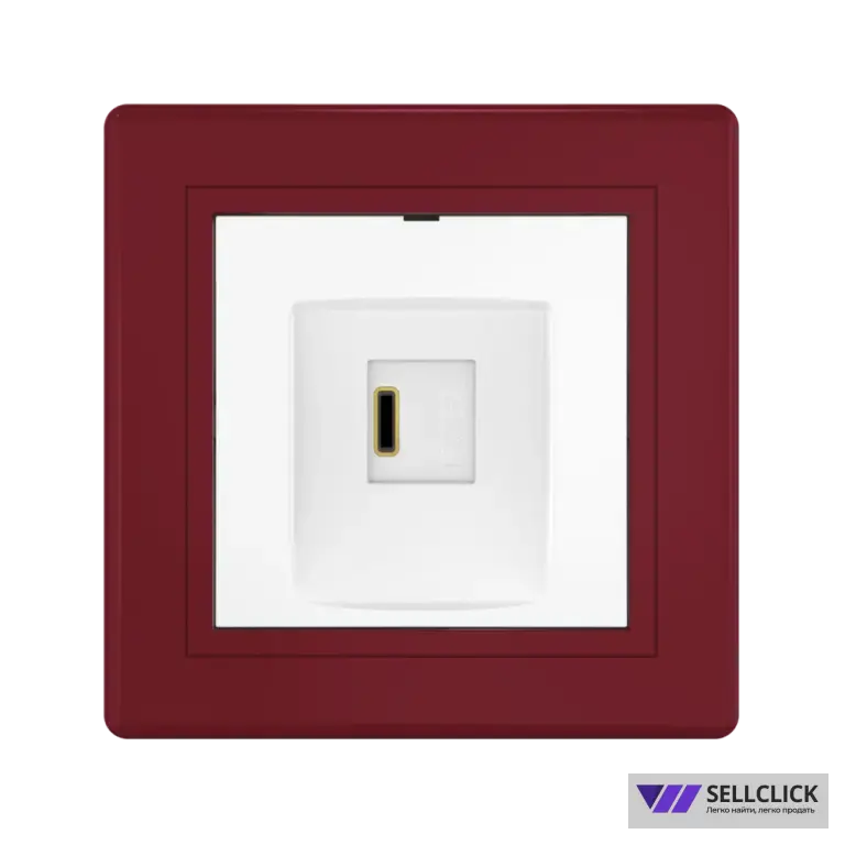 Розетка скрытой установки CADUCEUS ALING PRESTIGE USB, тип С, для зарядки 1-го устройства, 3А, 5В=, 250В~