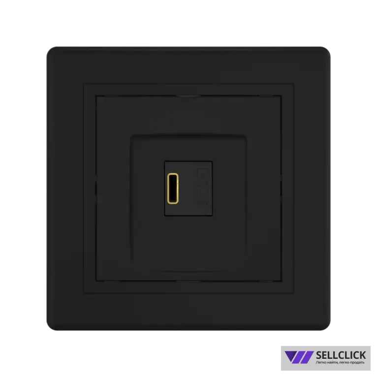 Розетка скрытой установки CADUCEUS ALING PRESTIGE USB, тип С, для зарядки 1-го устройства, 3А, 5В=, 250В~