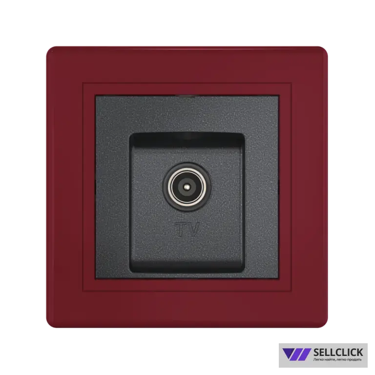 Розетка скрытой установки CADUCEUS ALING PRESTIGE антенная TV, одиночная