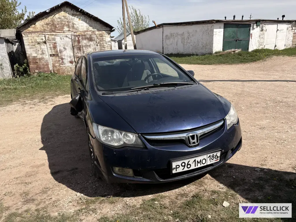 Honda Civic 1.8 Механическая, 2006, 300000 км