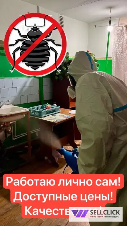 Уничтожение тараканов
