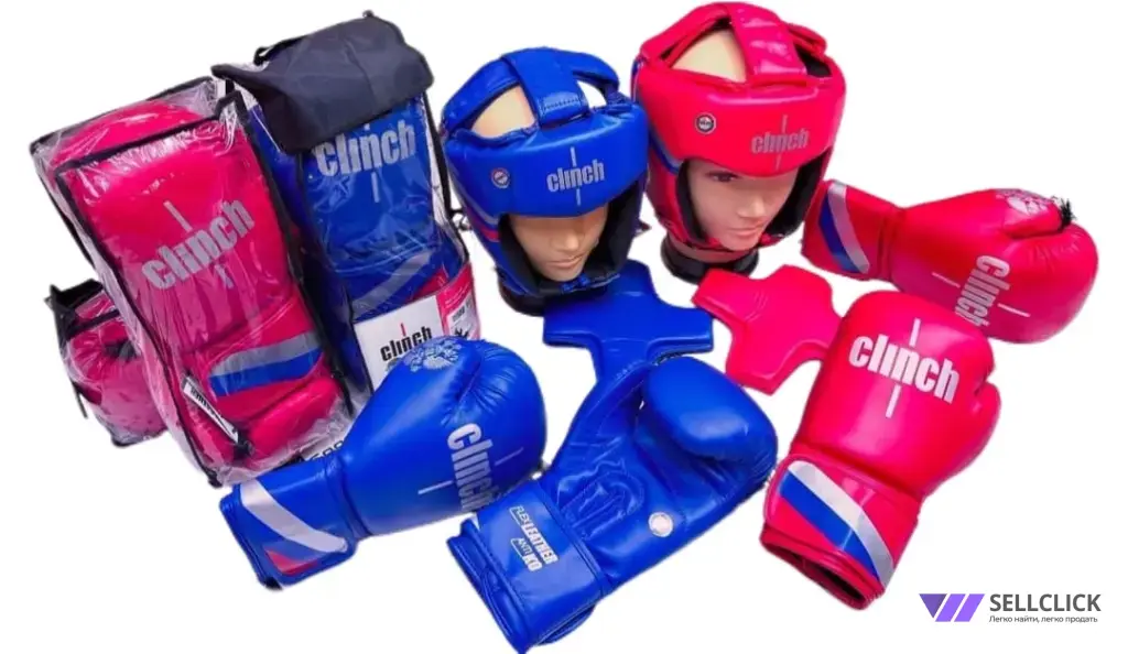 Перчатки для кикбоксинга,бокса clinch опт