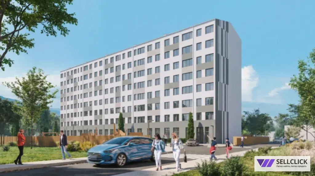 Квартира 1 комната, 36 м², 8/8 эт., Собственник