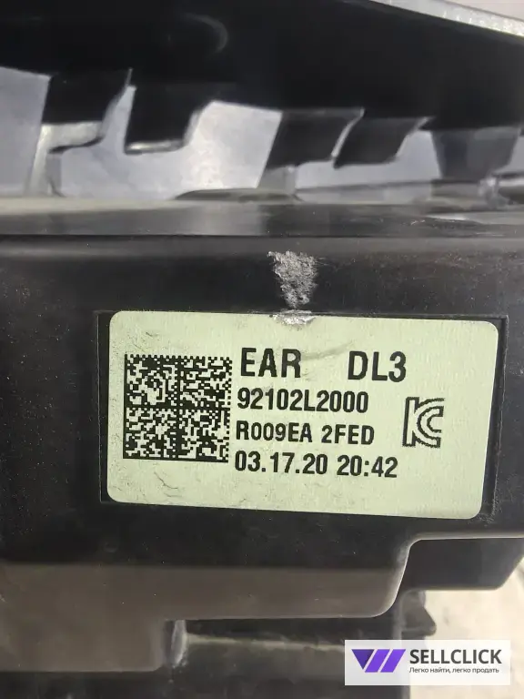 Фара правая Kia K5 20- LED