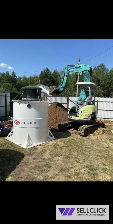 Профессиональная установка септиков за 1 день