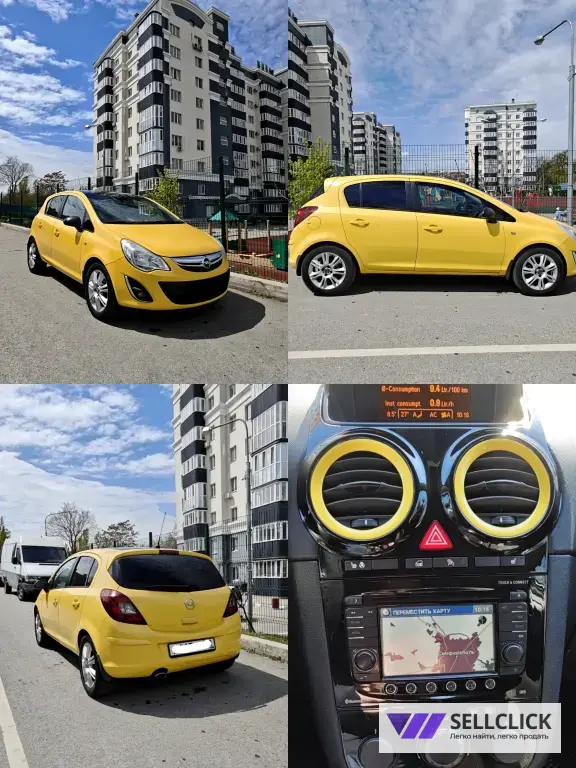 Opel Corsa 1.4 Автомат, 2013, 197000 км