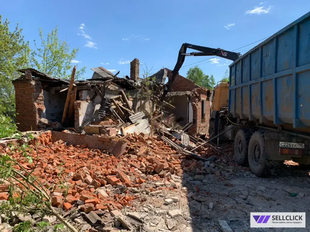 Снос домов, построек, демонтаж зданий, расчистка