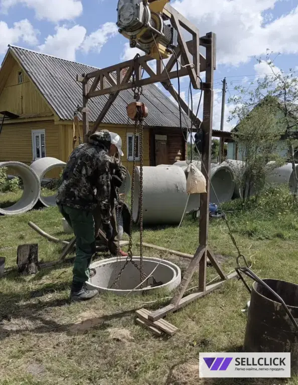 бурение,копка колодцев септиков