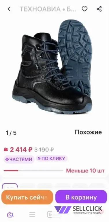 Ботинки демисезонные