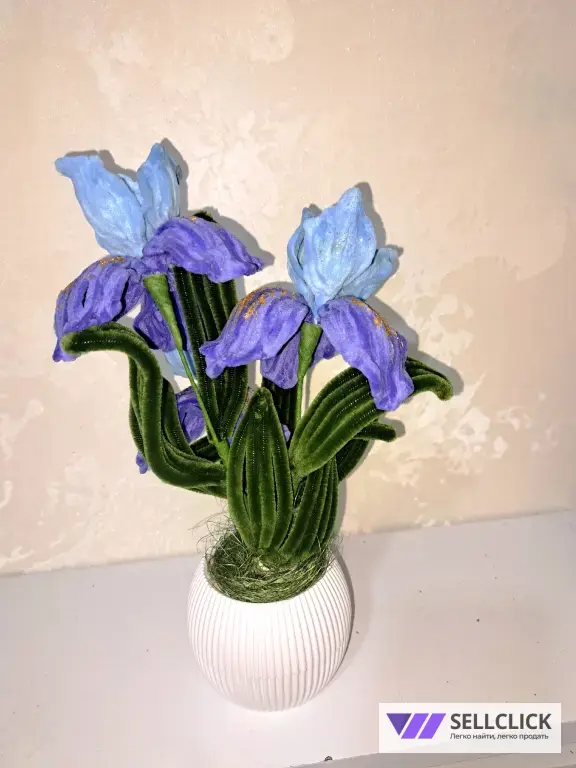 Ирис | украшения ручной работы | украшения дома | декор