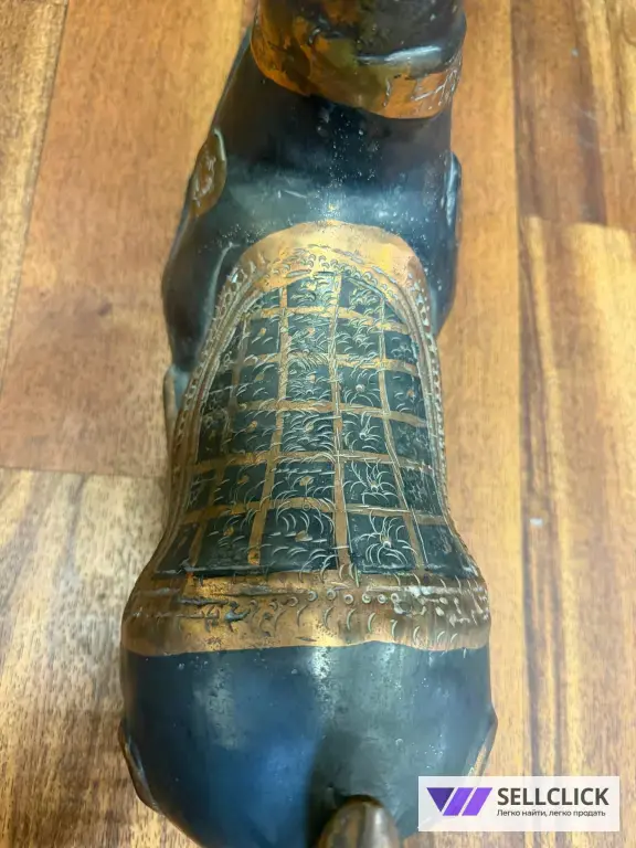 Физ скульптура. Декор. Олени. Статуэтка. Винтажная мебель. Бронза