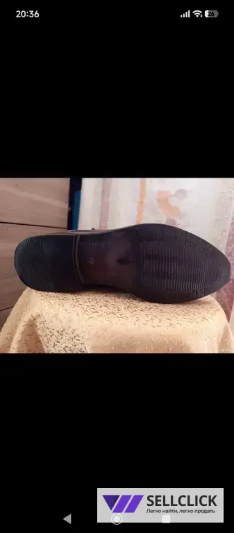 Мужские , кожаные туфли.