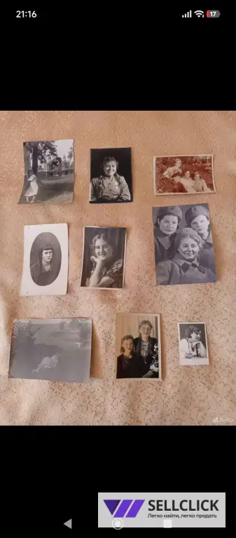 Антикварные фото и фотокарточки.