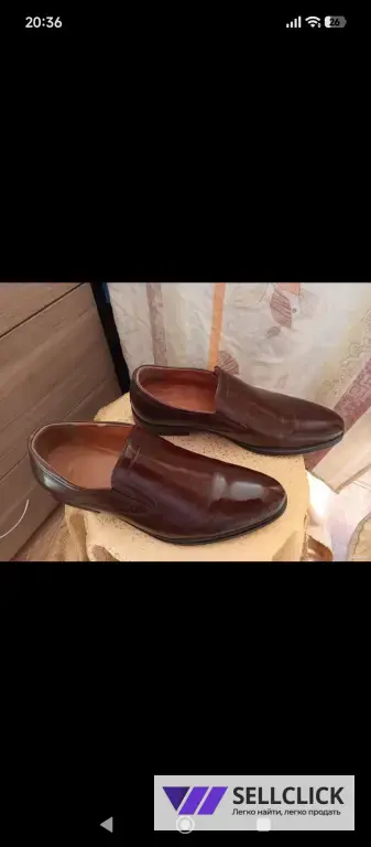 Мужские , кожаные туфли.