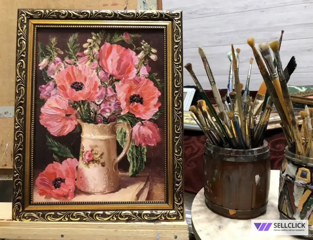 Картина Маслом На Холсте