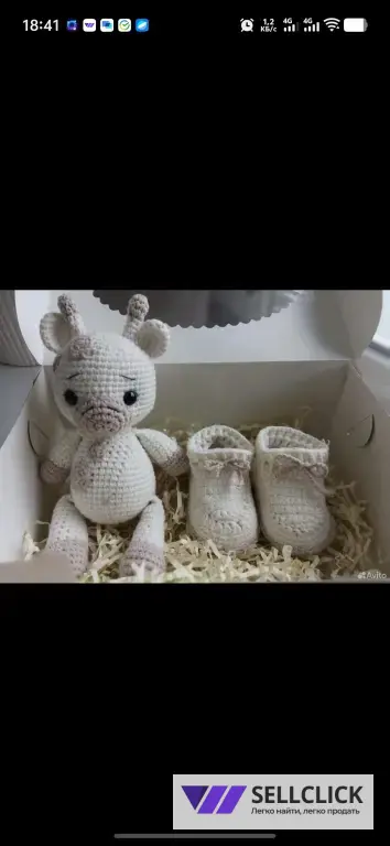 вязанные игрушки