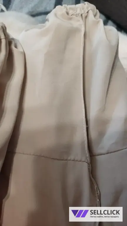 Шуба из стриженного бобра с норкой