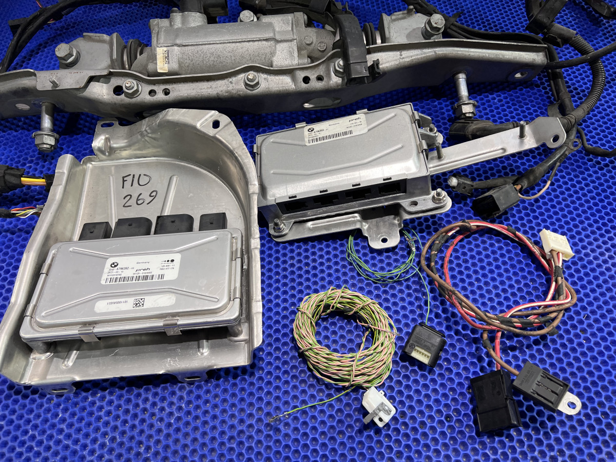 Комплект интегралки HSR bmw f10, F07