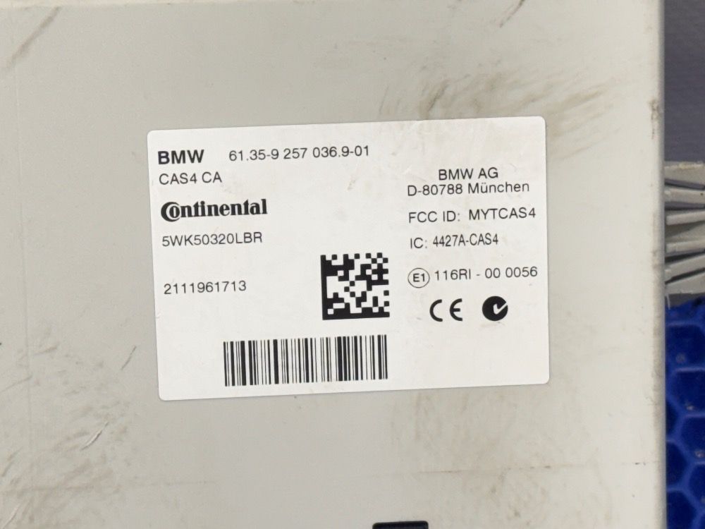 ЭБУ CAS4  BMW F10, F07, F01, F25