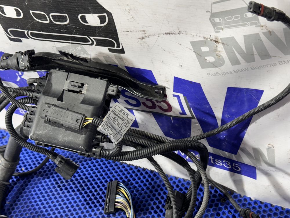 Проводка двигателя BMW E60 N52 (правый руль)