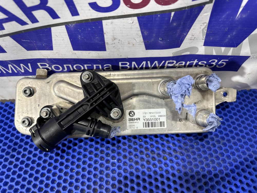 Теплообменник BMW F10, F07 с мотором N55B30 и N63