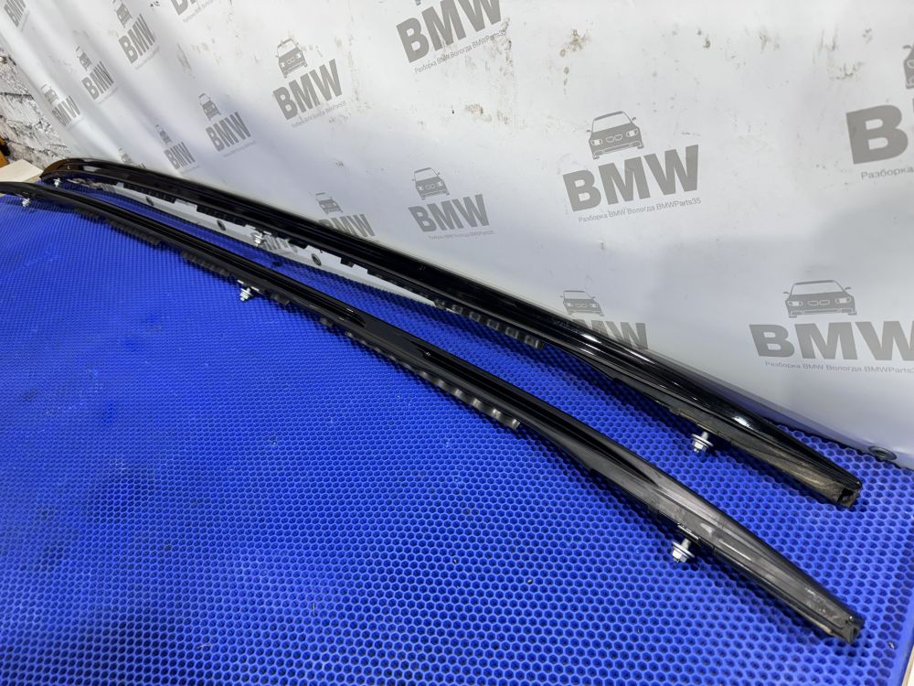 Рейлинги BMW F11 комплект черных