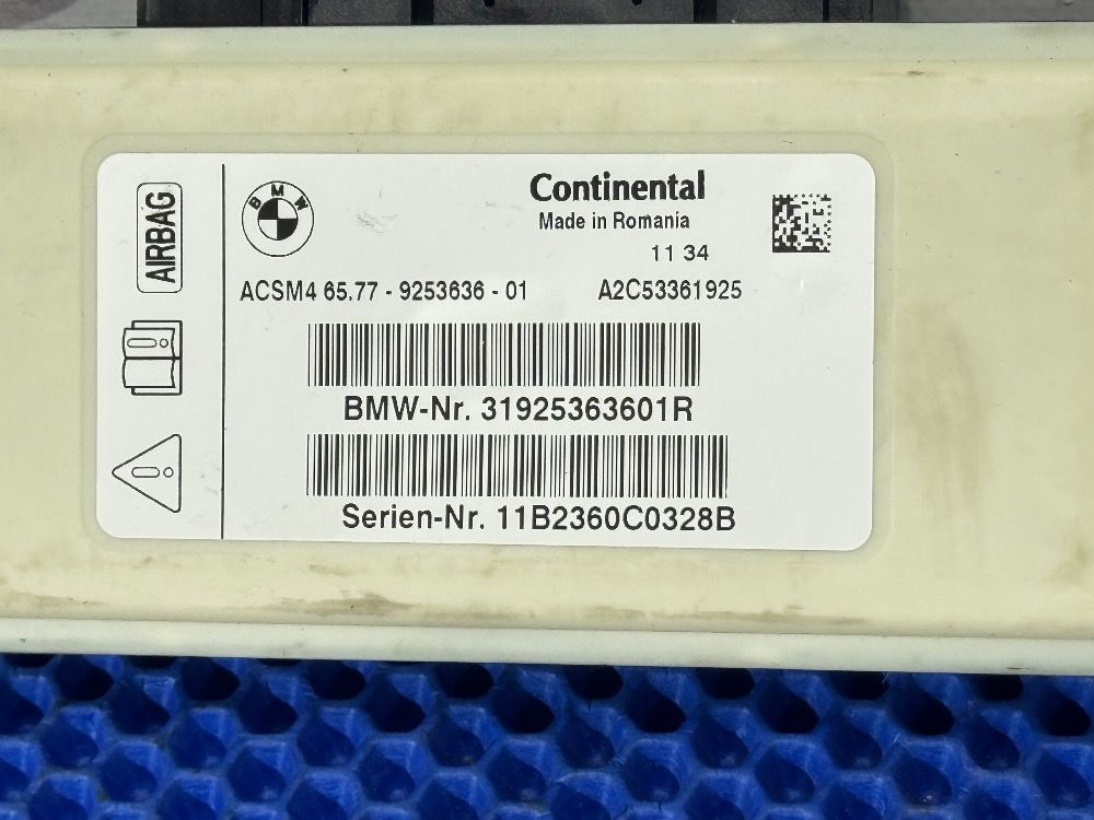 ЭБУ подушек безопасности BMW F10, F01, F07, F25