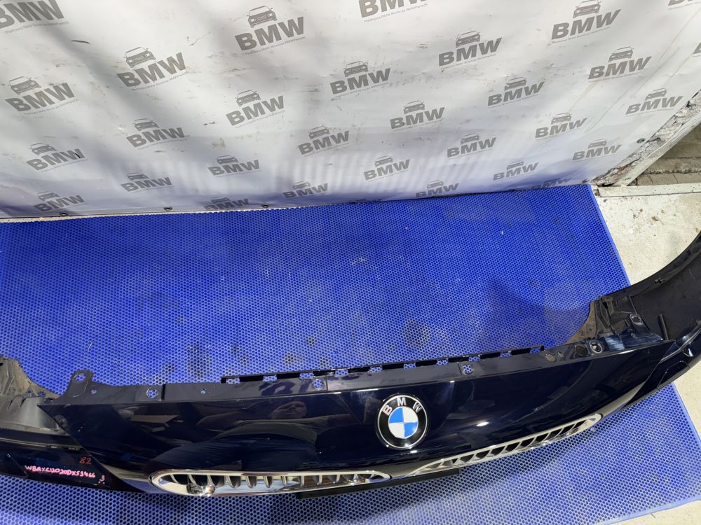 Бампер M-Tech  BMW F10 оригинал Carbon Schwarz