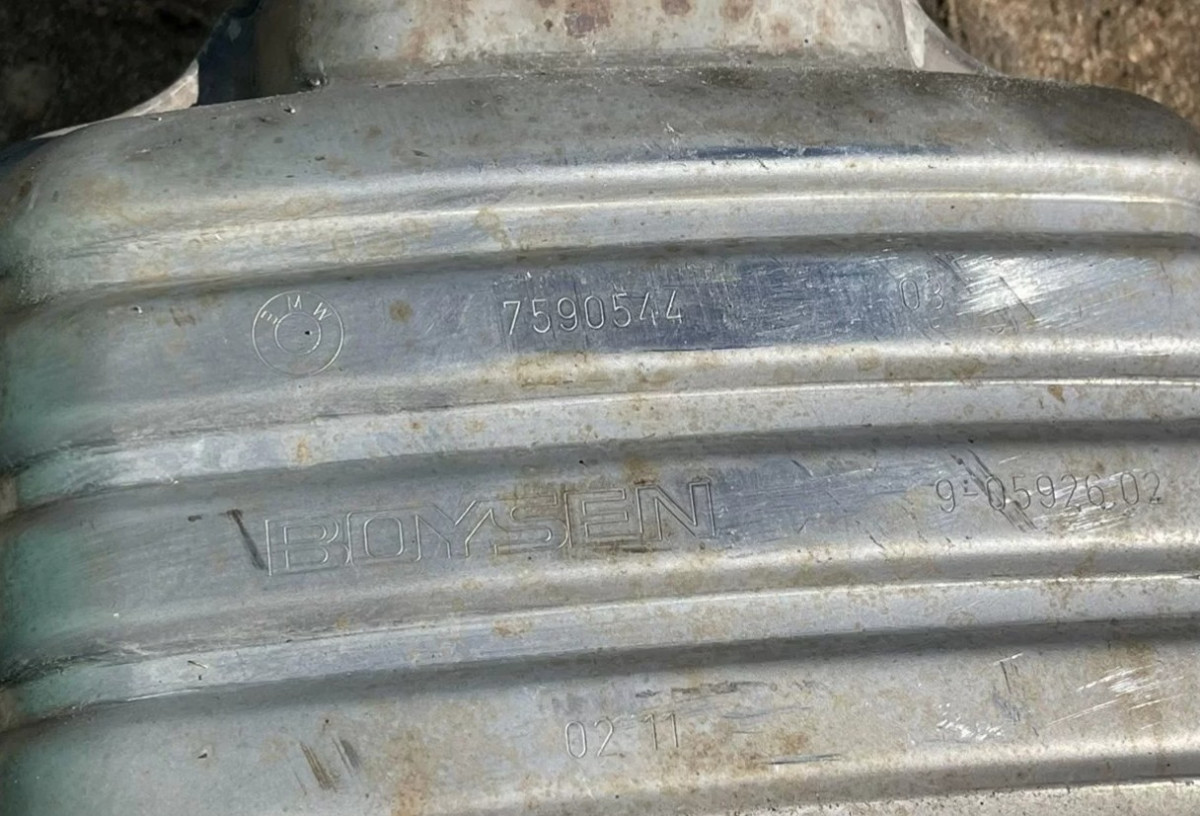 Глушитель bmw f10 n52