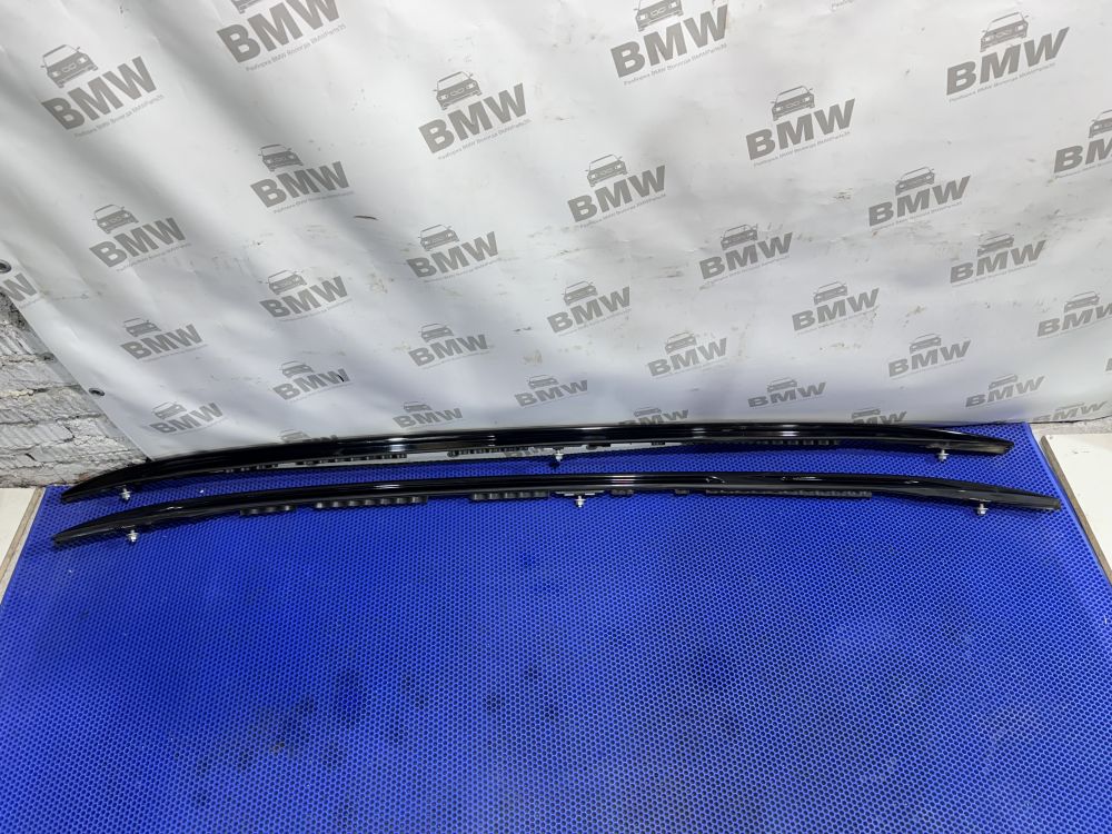 Рейлинги BMW F11 комплект черных