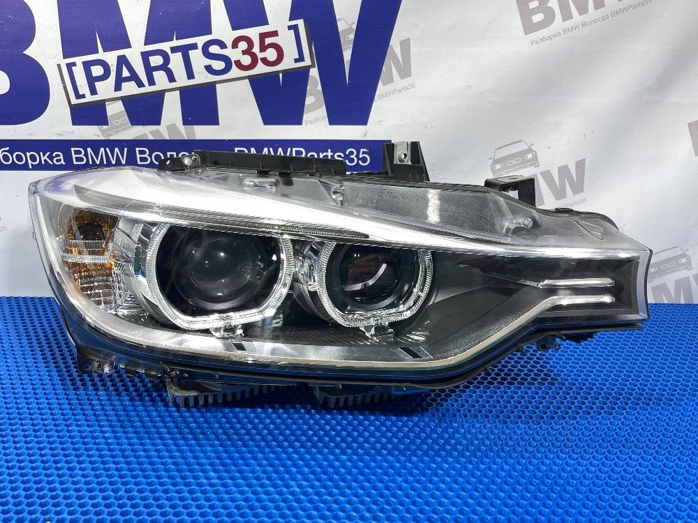 Правая адаптивная фара BMW F30 правый руль в сборе