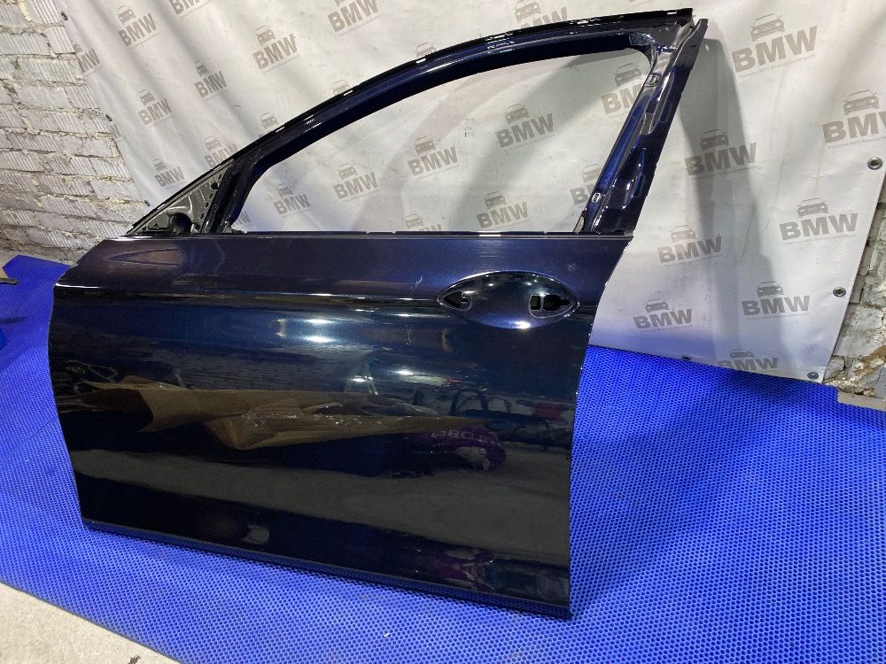 Левая передняя дверь BMW F10 цвет 416 Carbon Schwa