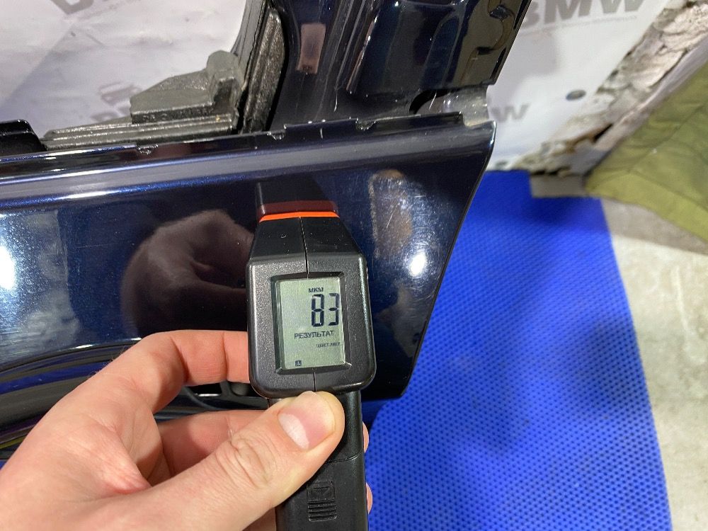 Левая передняя дверь BMW F10 цвет 416 Carbon Schwa