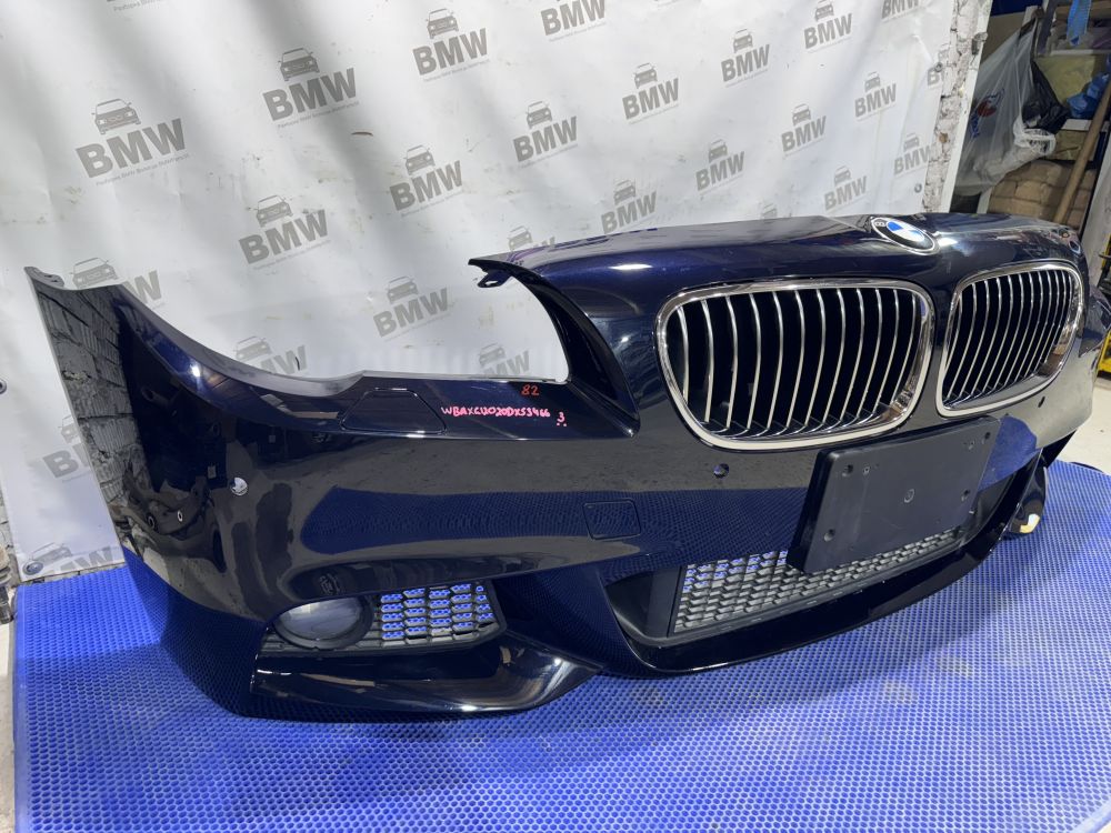 Бампер M-Tech  BMW F10 оригинал Carbon Schwarz