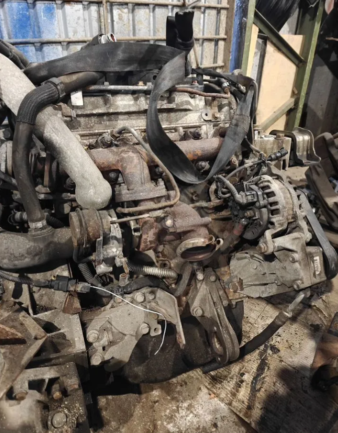Двигатель в сборе с навесным Фиат Дукато 2,3 F1AE3