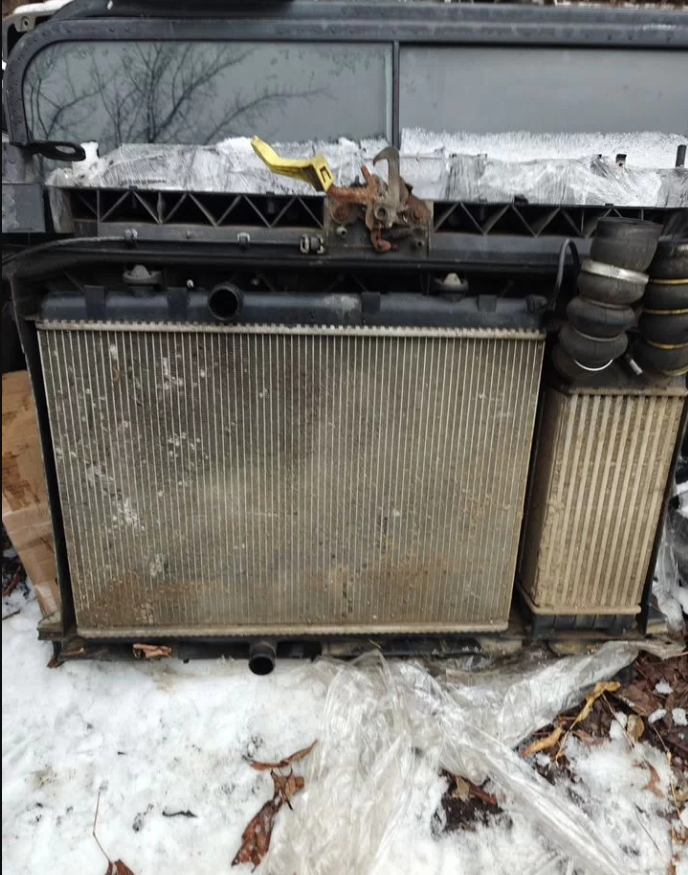 Кассета радиаторов в сборе Ситроен Берлинго Пежо П