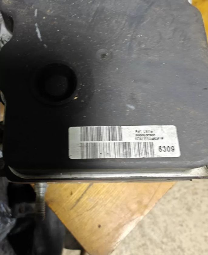 Блок ABS berlingo 9800530980 0265252222 0265951952