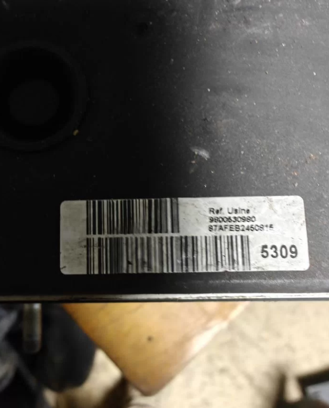 Блок ABS berlingo 9800530980 0265252222 0265951952