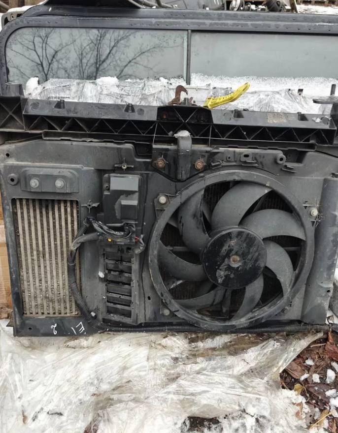 Кассета радиаторов в сборе Ситроен Берлинго Пежо П