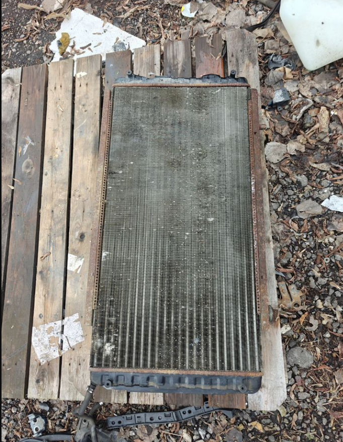 Диффузор в сборе с радиатором Фиат Дукато 244