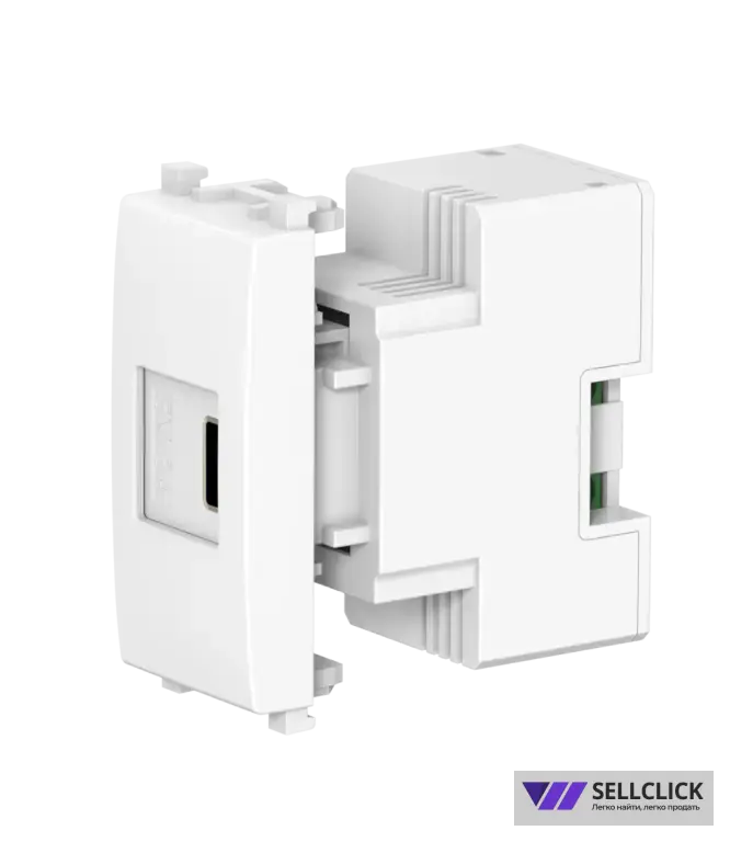Розетка USB тип C CADUCEUS ALING EXPERIENCE для скрытой проводки, для зарядки 1-го устройства