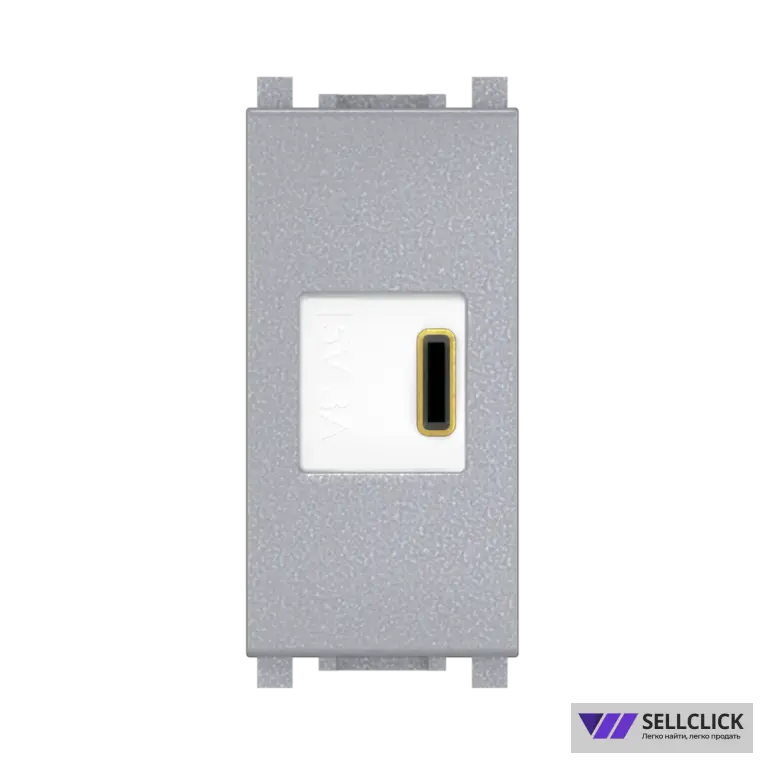 Розетка USB тип C CADUCEUS ALING EXPERIENCE для скрытой проводки, для зарядки 1-го устройства