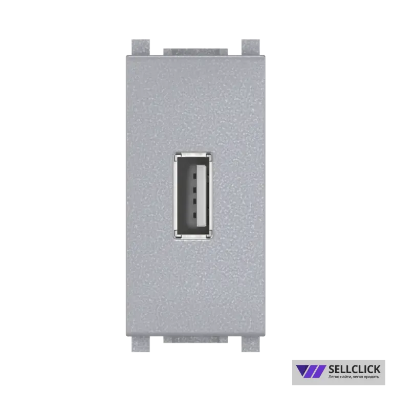 Розетка USB 2.0 тип А CADUCEUS ALING EXPERIENCE для скрытой проводки, для зарядки 1-го устройства