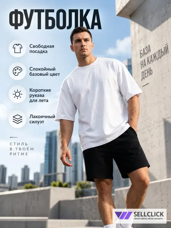 Футболка оверсайз